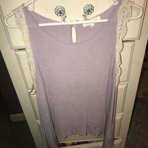 Purple tank top